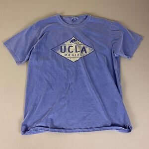 UCLA Bruins T-Shirt Men's Large Blue 84 Diamond Logo Graphic‎ Tee Comfort Wash